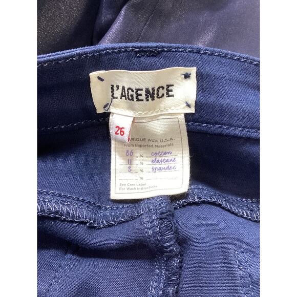 L'Agence 'Marguerite' High Rise Skinny Denim Jean Size 26 - Picture 4 of 4